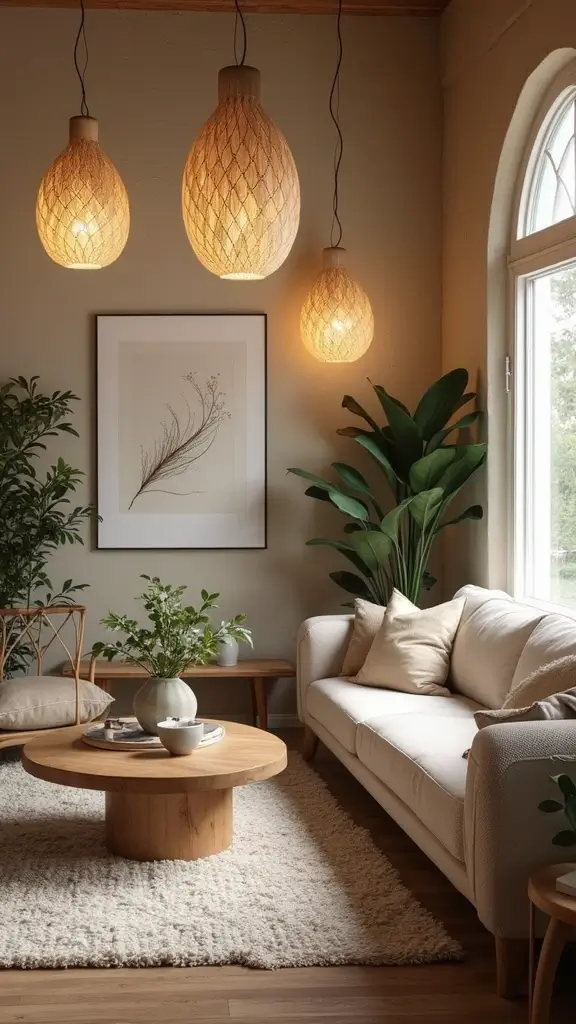 20 Modern Lighting Ideas That Will Instantly Elevate Your Home Decor (You Won't Believe #15!) - 12. Nature-inspired Lighting