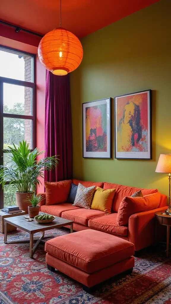 20 Modern Lighting Ideas That Will Instantly Elevate Your Home Decor (You Won't Believe #15!) - 20. Bold Color Palettes