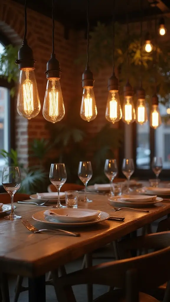 20 Modern Lighting Ideas That Will Instantly Elevate Your Home Decor (You Won't Believe #15!) - 6. Vintage-inspired Edison Bulbs