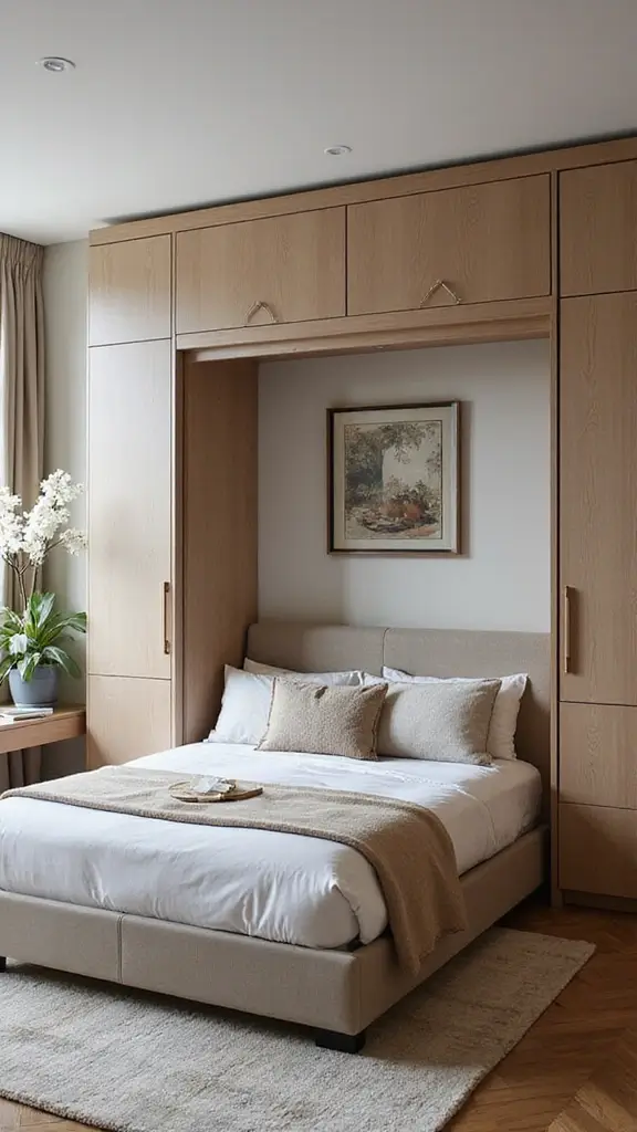 40 Small House Interior Design Ideas That Maximize Space - 1. Use a Murphy Bed