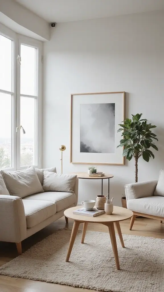 40 Small House Interior Design Ideas That Maximize Space - 25. Embrace Minimalist Furniture Styles