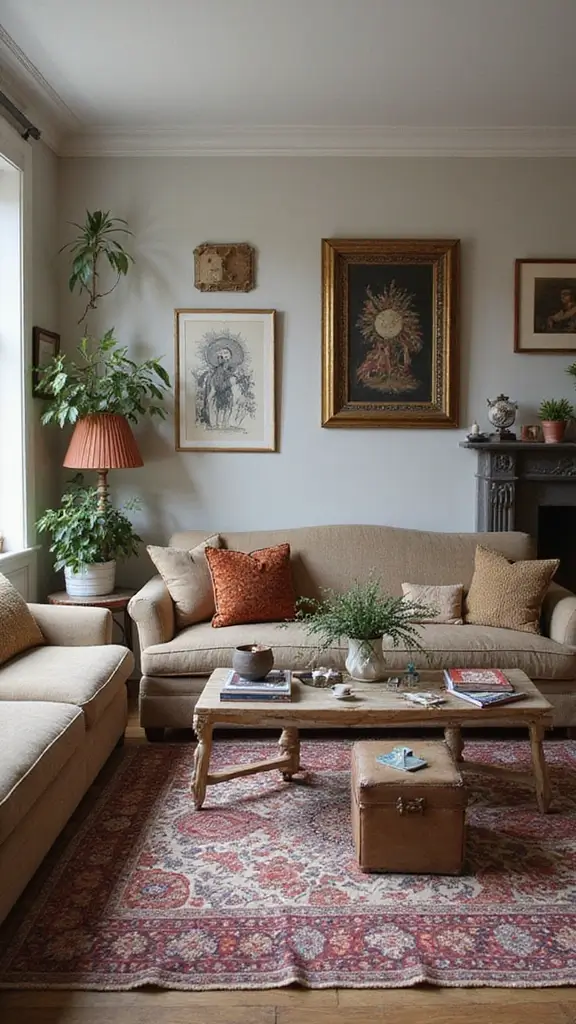 40 Small House Interior Design Ideas That Maximize Space - 35. Vintage Finds