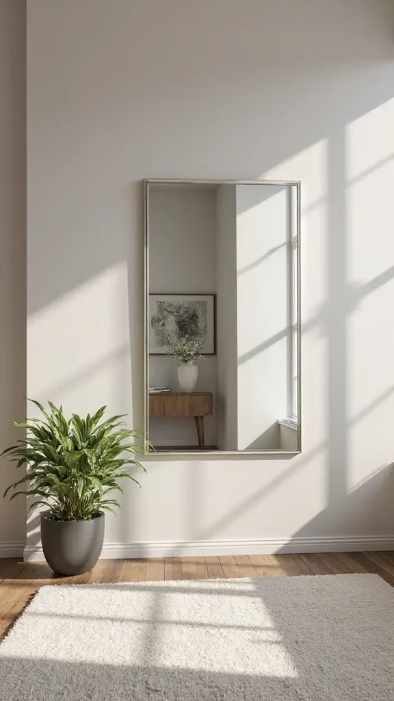 40 Small House Interior Design Ideas That Maximize Space - 7. Use Mirrors Strategically