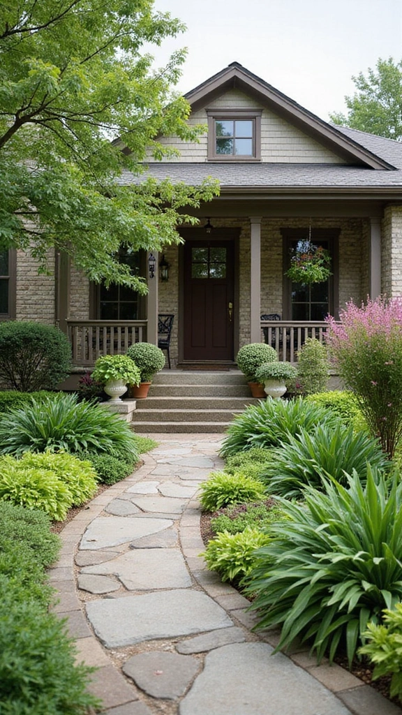 41 Car Porch Design Modern Ideas for a Stunning Entrance - 38. Smart Irrigation System for Green Spaces