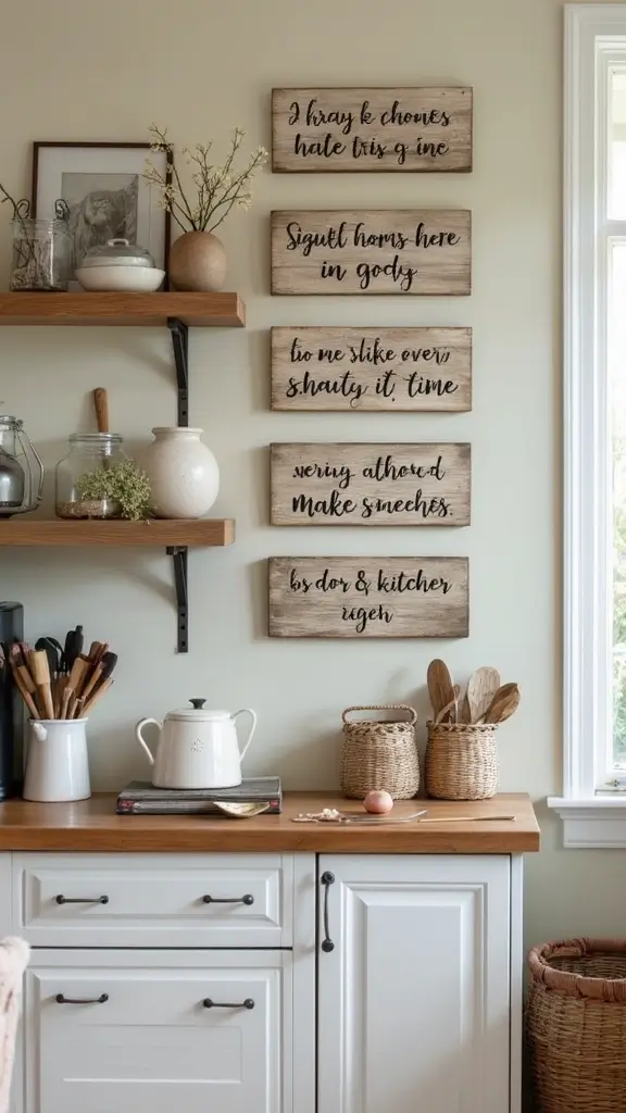 41 DIY Crafts for Home Decor That Look Expensive but Aren’t - 10. Rustic Barnwood Signs