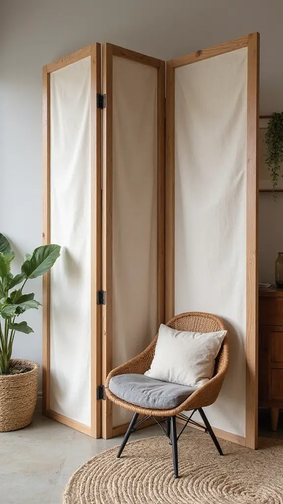 41 DIY Crafts for Home Decor That Look Expensive but Aren’t - 13. Decorative Room Divider