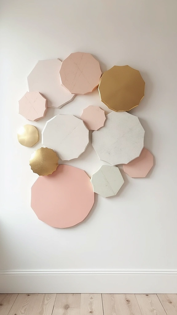41 DIY Crafts for Home Decor That Look Expensive but Aren’t - 2. Geometric Wall Art