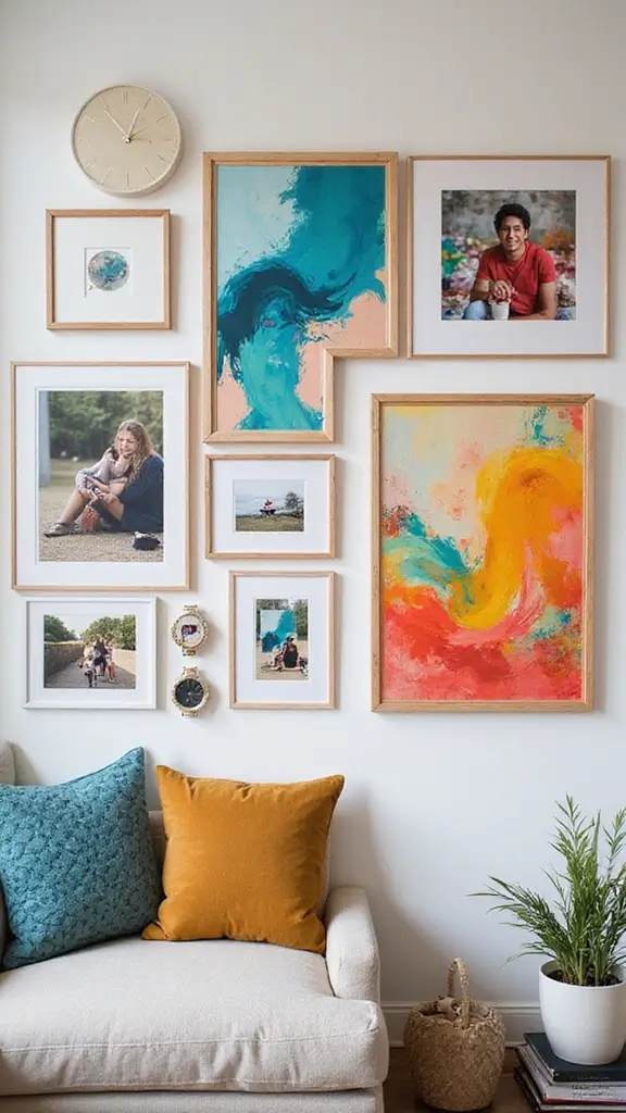 41 Dollar Tree DIY Home Decor Ideas That Look Expensive - 2. Stylish DIY Wall Art