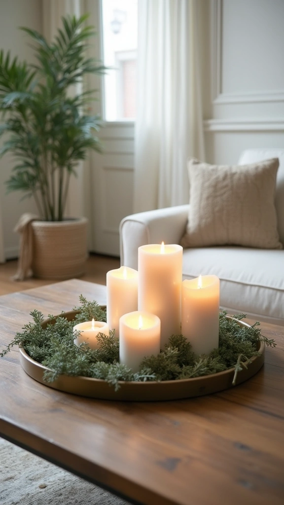 41 Dollar Tree DIY Home Decor Ideas That Look Expensive - 8. Decorative Tray Centerpiece