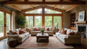 41 Half Vaulted Ceiling Living Room Ideas That Impress