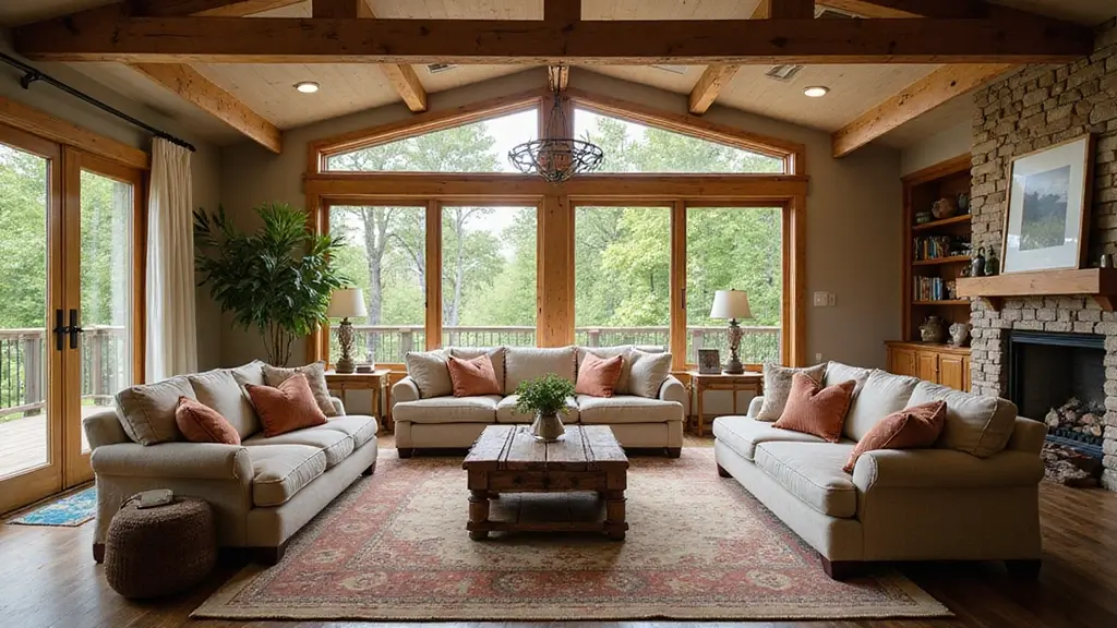 41 Half Vaulted Ceiling Living Room Ideas That Impress