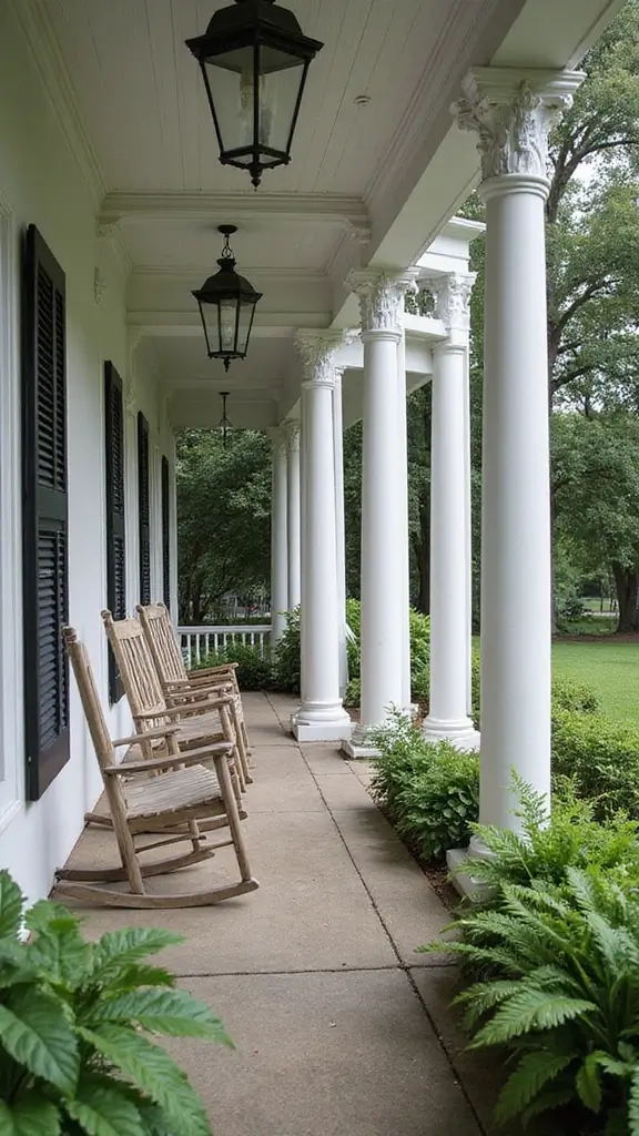 41 House with Wrap Around Porch Designs That Feel Timeless - 13. Charming Southern Plantation