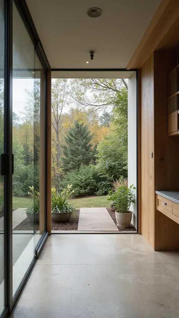 41 Modern House Design Interior Ideas for a Luxe Look - 15. Outdoor Elements