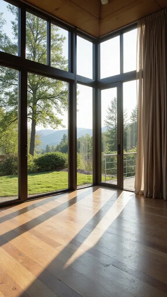 41 Modern House Design Interior Ideas for a Luxe Look - 16. Floor-to-Ceiling Windows
