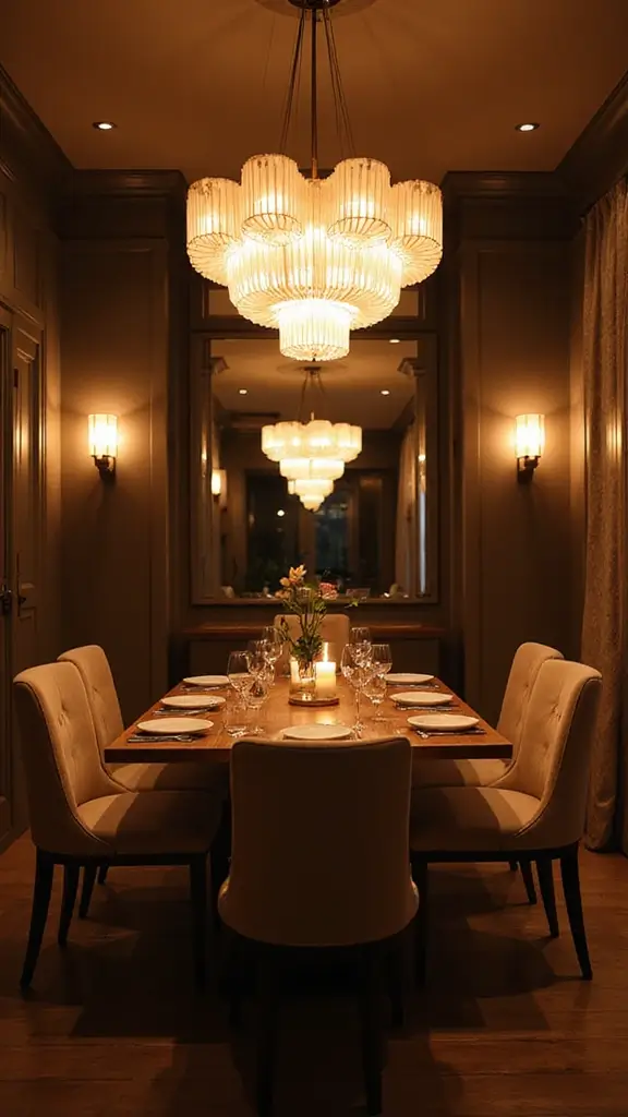 41 Modern House Design Interior Ideas for a Luxe Look - 2. Statement Lighting
