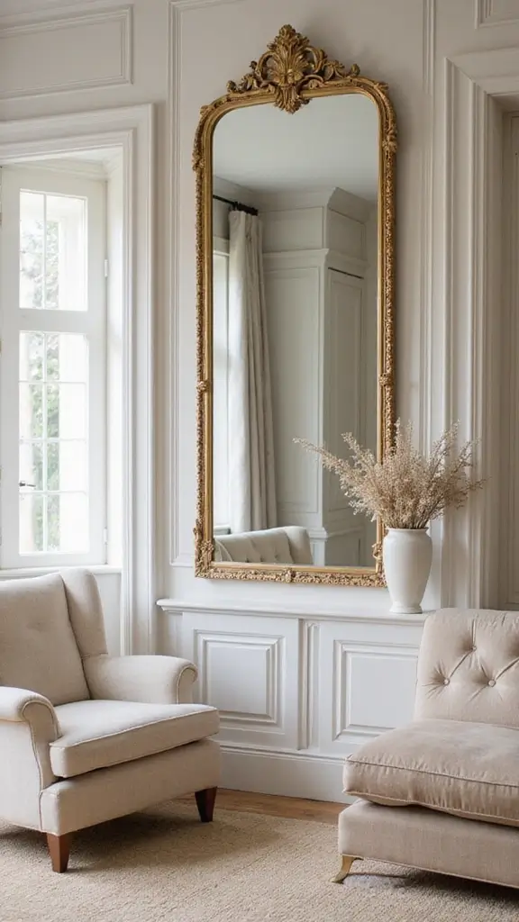 41 Modern House Design Interior Ideas for a Luxe Look - 21. Elegant Mirrors