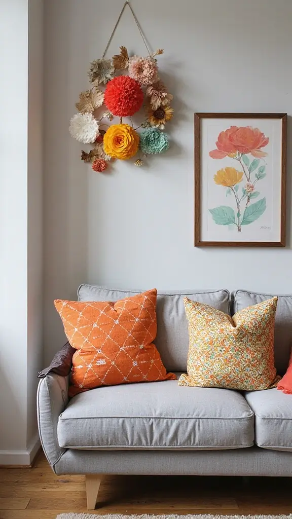 41 Modern House Design Interior Ideas for a Luxe Look - 28. Colorful Accessories