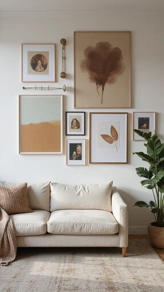 41 Modern House Design Interior Ideas for a Luxe Look - 37. Creative Wall Art