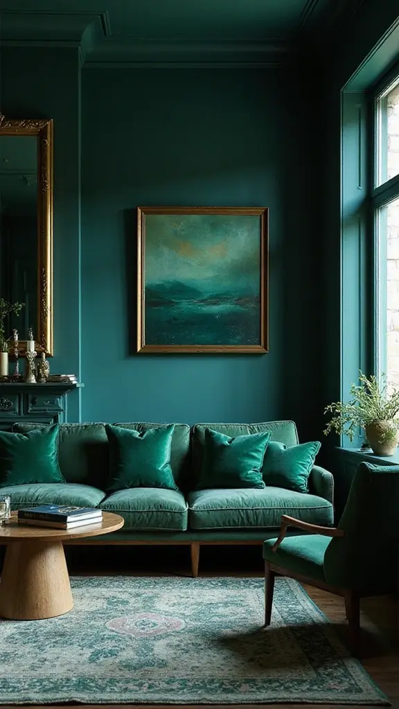 41 Modern House Design Interior Ideas for a Luxe Look - 5. Bold Color Palettes