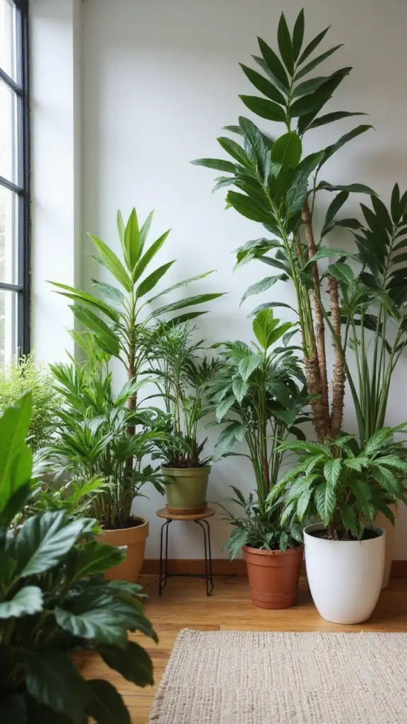 41 Modern House Design Interior Ideas for a Luxe Look - 7. Indoor Plants