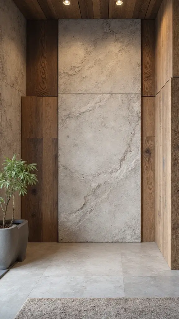 41 Modern House Design Interior Ideas for a Luxe Look - 9. Textured Walls
