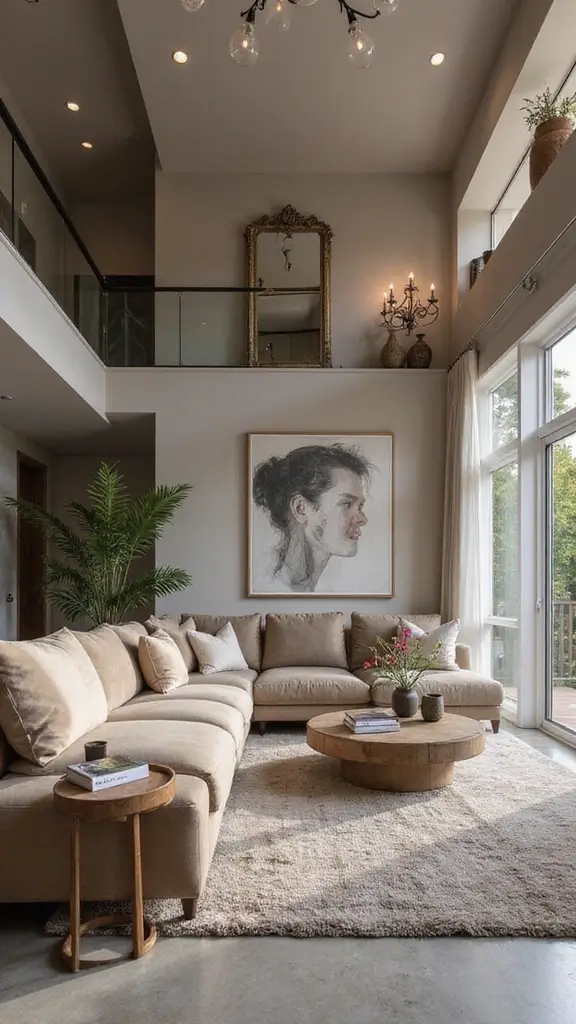 41 Modern Luxury Living Room Interior Design That Feels Effortless - 22. Customizable Modular Solutions