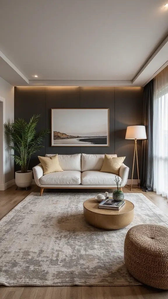41 Modern Luxury Living Room Interior Design That Feels Effortless - 9. Versatile Furniture Arrangements