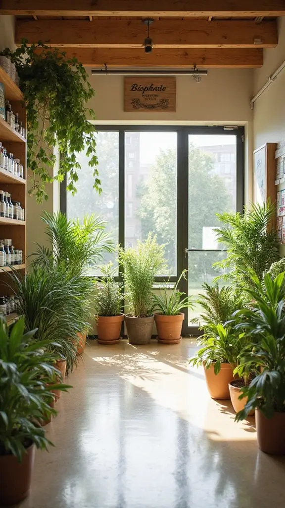 41 Pharmacy Design Interior Modern Concepts That Attract Customers - 1. Nature-Inspired Spaces