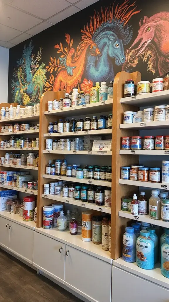 41 Pharmacy Design Interior Modern Concepts That Attract Customers - 11. Community Art Collaborations