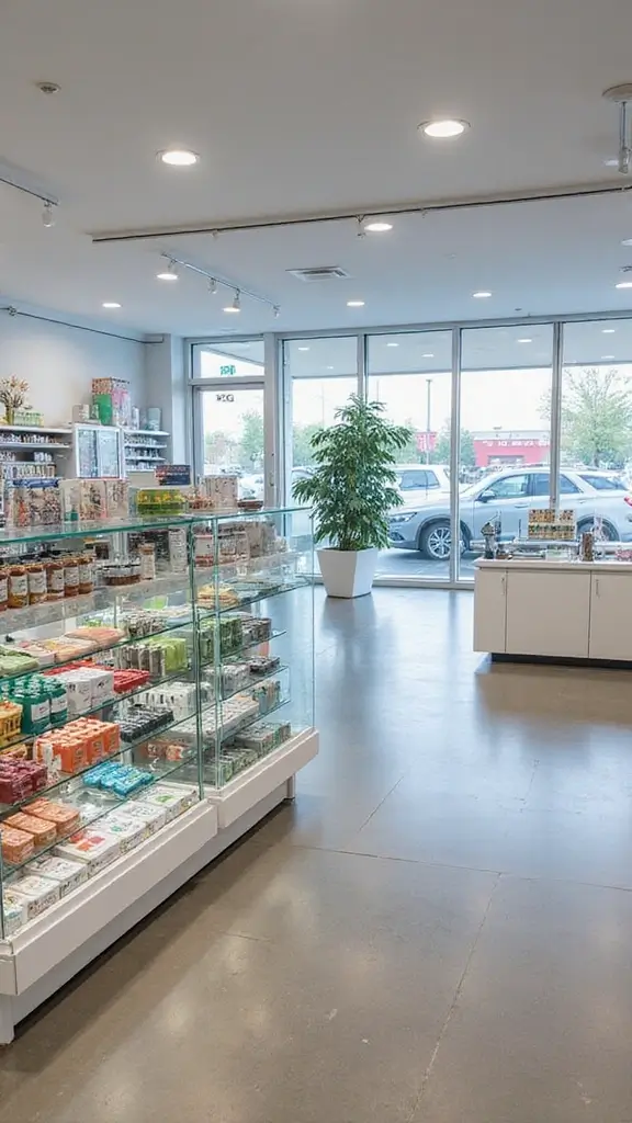 41 Pharmacy Design Interior Modern Concepts That Attract Customers - 14. Transparent Product Visibility