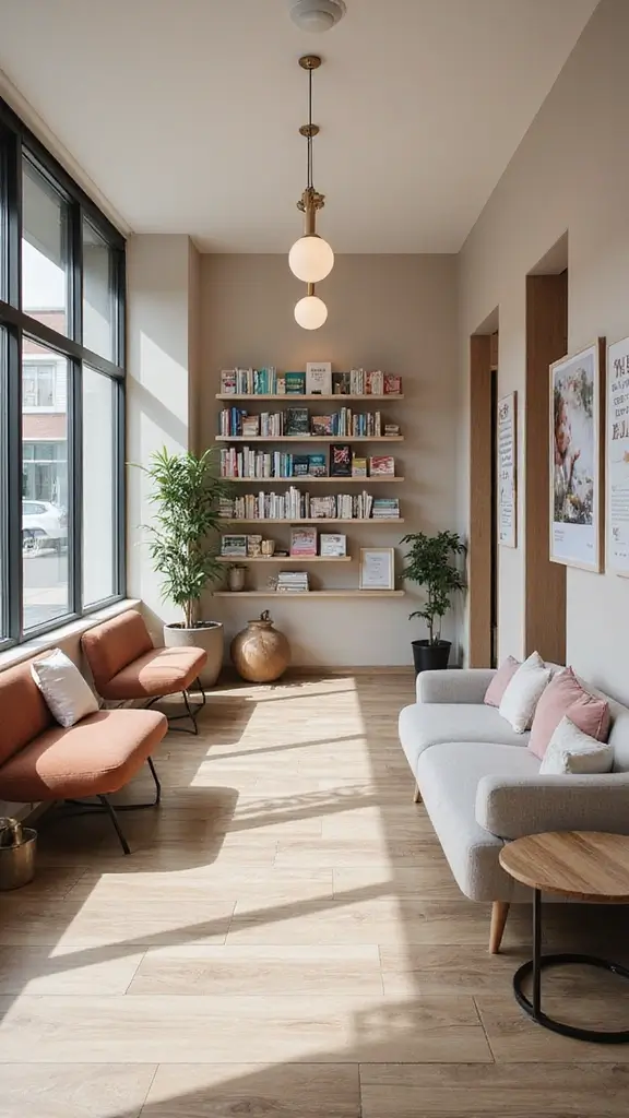41 Pharmacy Design Interior Modern Concepts That Attract Customers - 16. Inviting Waiting Areas