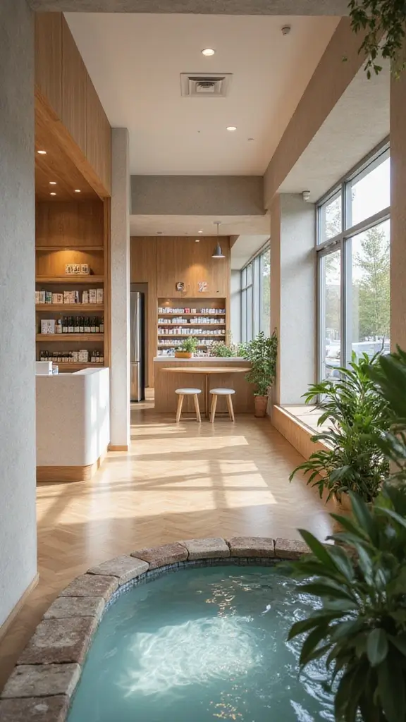 41 Pharmacy Design Interior Modern Concepts That Attract Customers - 17. Thoughtful Sound Design