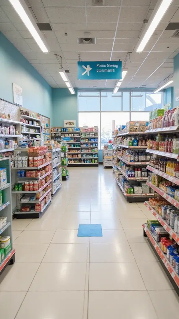 41 Pharmacy Design Interior Modern Concepts That Attract Customers - 18. Clear Wayfinding Systems