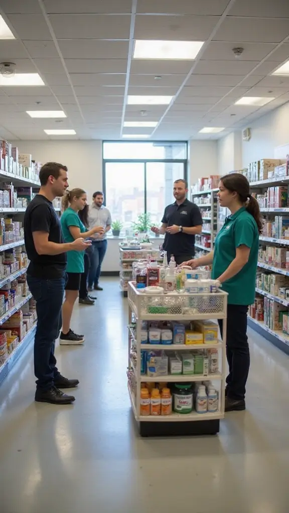 41 Pharmacy Design Interior Modern Concepts That Attract Customers - 27. Employee Training Programs