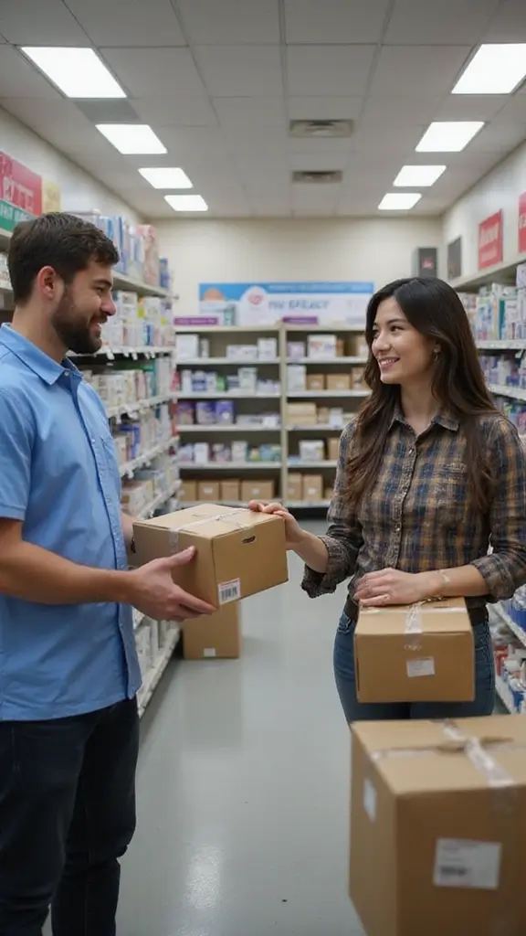 41 Pharmacy Design Interior Modern Concepts That Attract Customers - 31. Enhanced Delivery Services