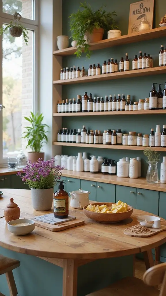 41 Pharmacy Design Interior Modern Concepts That Attract Customers - 35. Holistic Health Focus