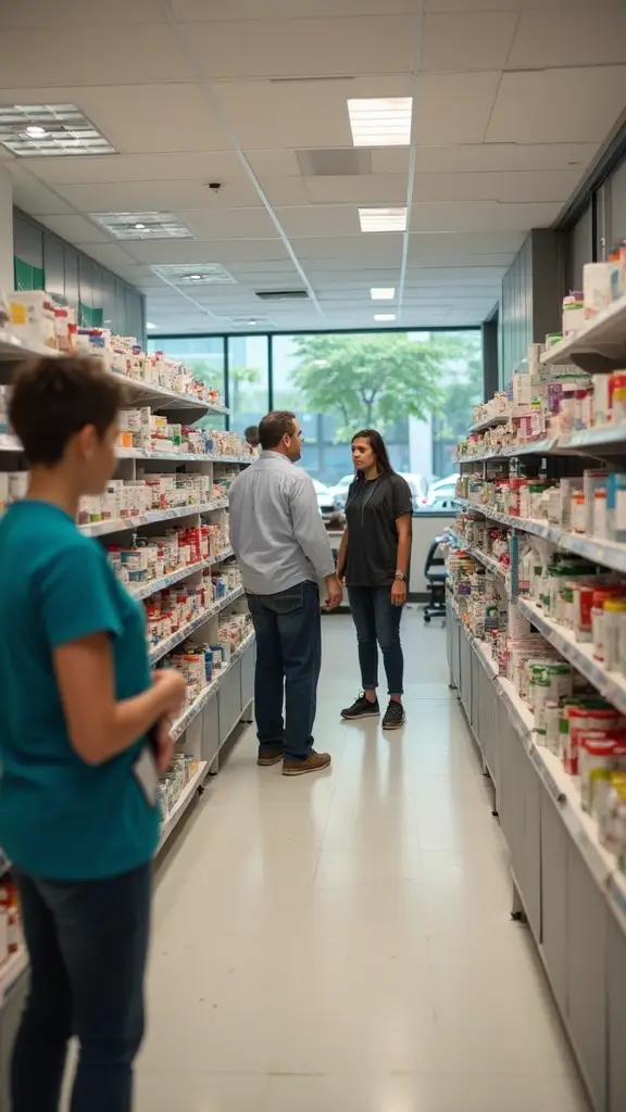 41 Pharmacy Design Interior Modern Concepts That Attract Customers - 36. Community Resource Center