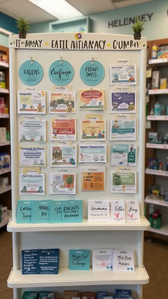 41 Pharmacy Design Interior Modern Concepts That Attract Customers - 41. Celebrating Health Milestones