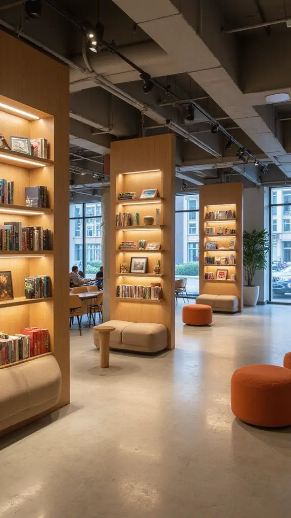 41 Pillar Design Interior Modern Styles That Add Drama - 14. Interactive Pillars