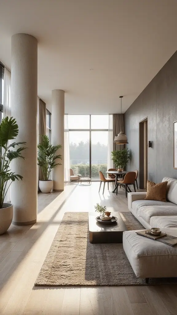 41 Pillar Design Interior Modern Styles That Add Drama - 17. Pillar Dividers