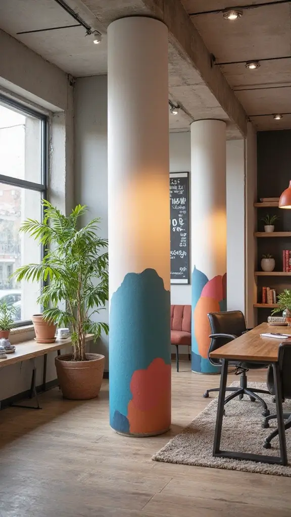 41 Pillar Design Interior Modern Styles That Add Drama - 23. Customizable Pillar Designs