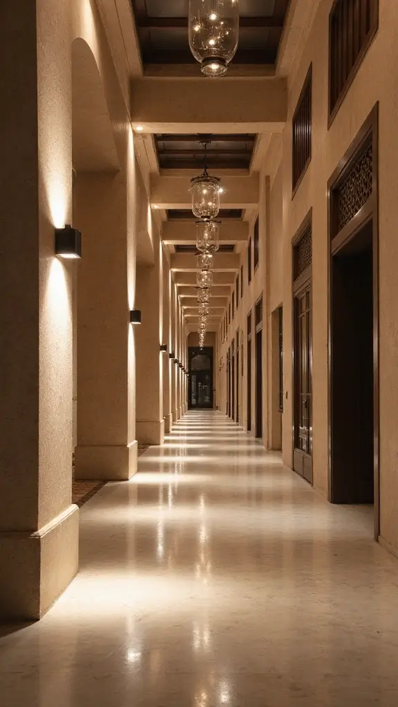 41 Pillar Design Interior Modern Styles That Add Drama - 24. Pillars with Integrated Lighting
