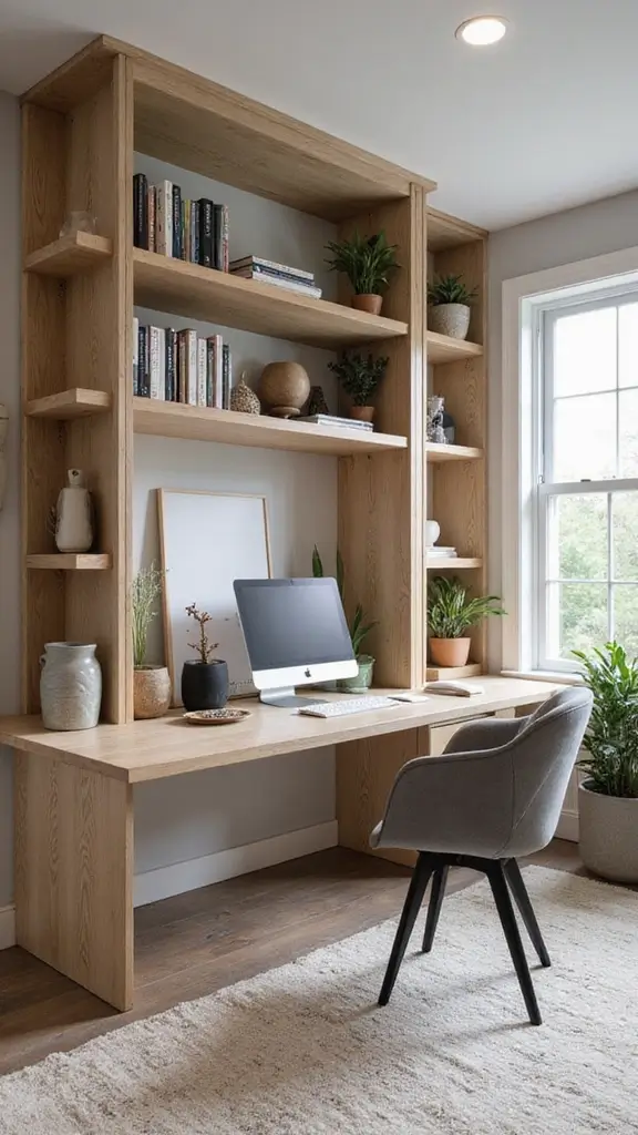 41 Pillar Design Interior Modern Styles That Add Drama - 35. Dual-Purpose Pillars