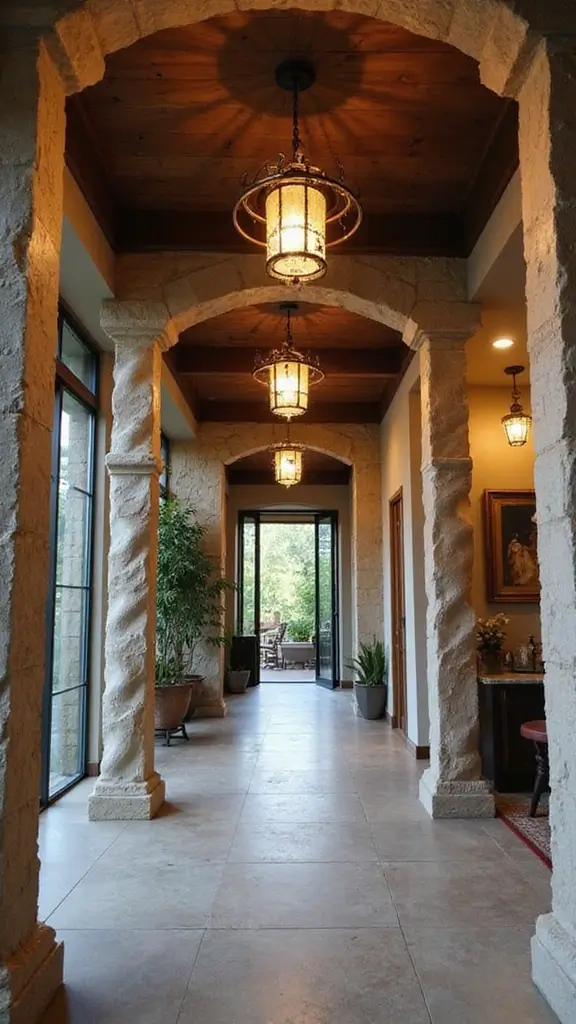 41 Pillar Design Interior Modern Styles That Add Drama - 5. Artistic Sculptural Pillars