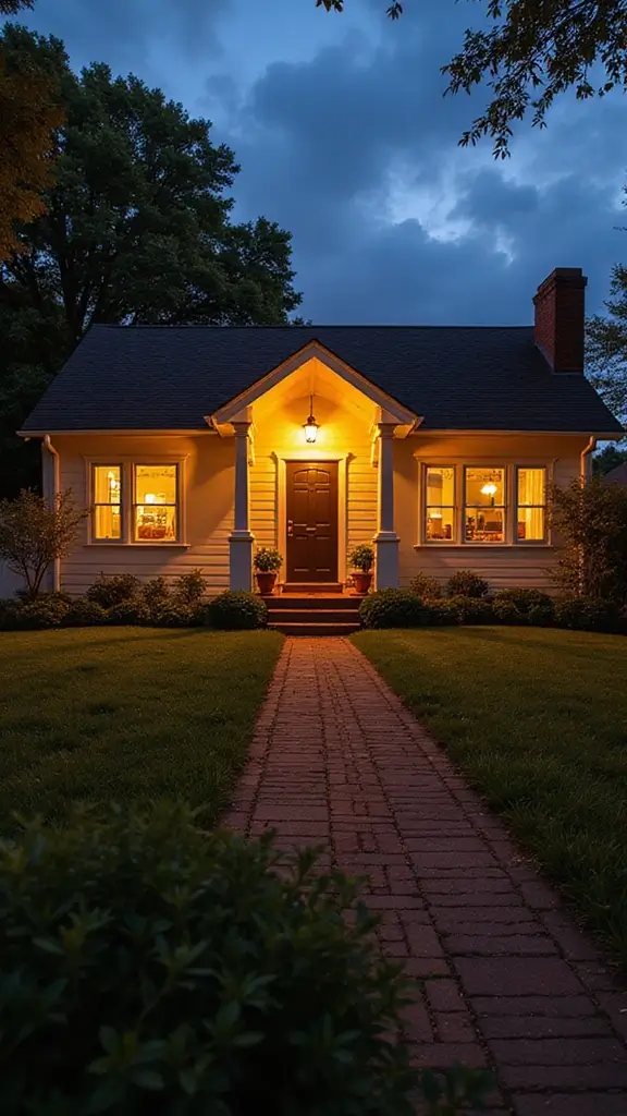 41 Ranch Home Exterior Makeover Ideas That Wow - 15. Vintage Lighting Fixtures