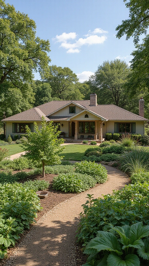 41 Ranch Home Exterior Makeover Ideas That Wow - 39. Edible Landscaping