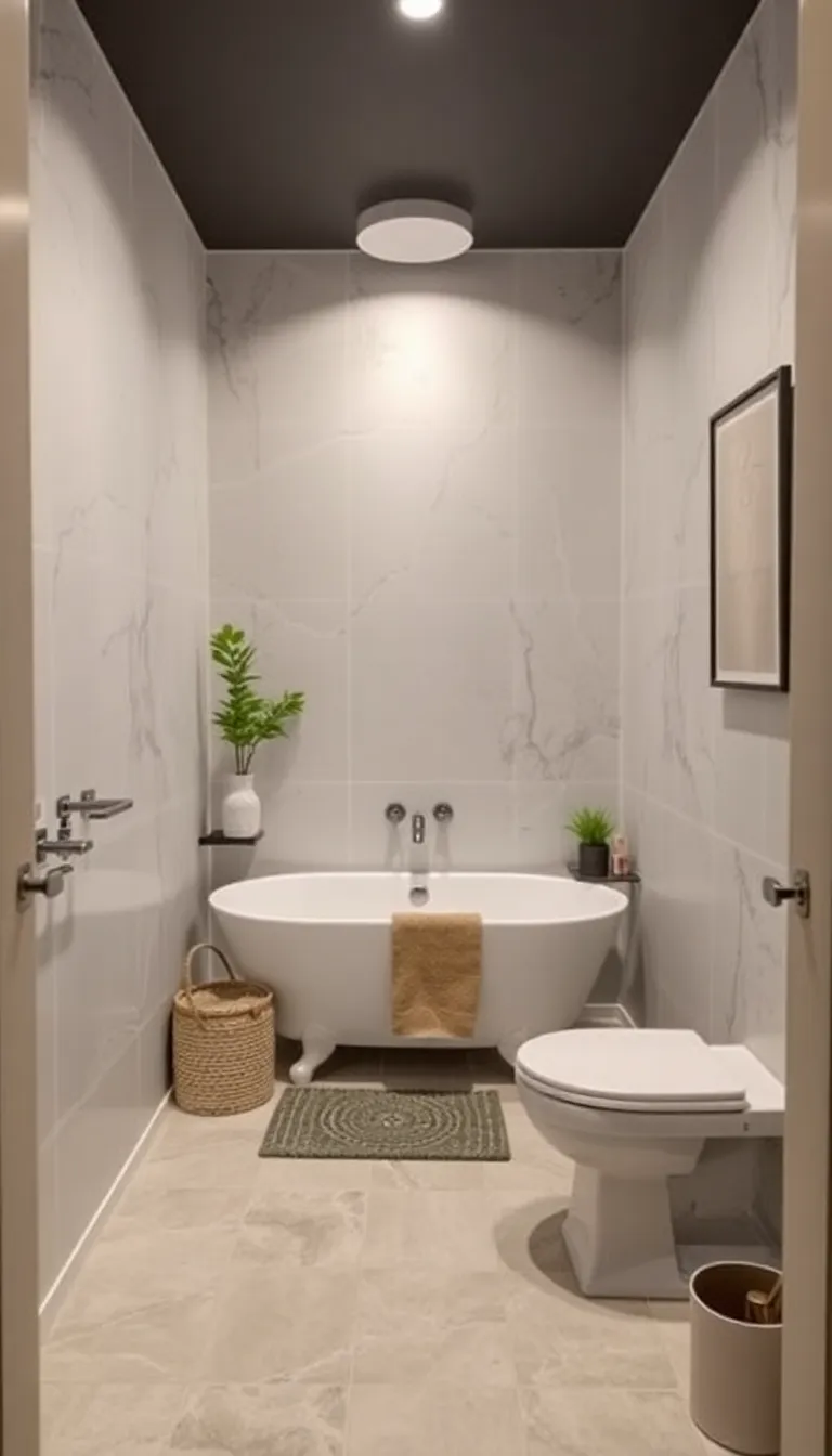 41 Small Bathroom Remodel with Tub Ideas That Save Space - 30. Sustainable Practices