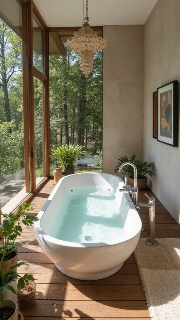 41 Small Bathroom Remodel with Tub Ideas That Save Space - 4. Drop-In Tubs