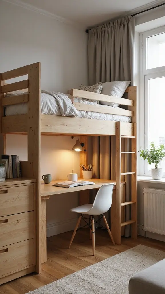 41 Small Space Home Decor Ideas That Feel Big - 16. Smart Bed Arrangements