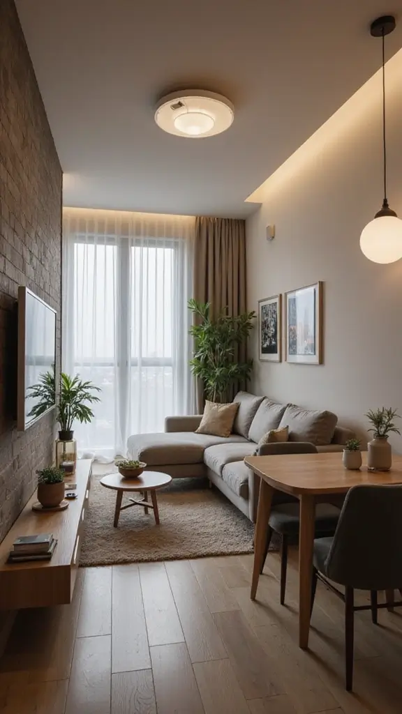 41 Small Space Home Decor Ideas That Feel Big - 23. Incorporate Technology